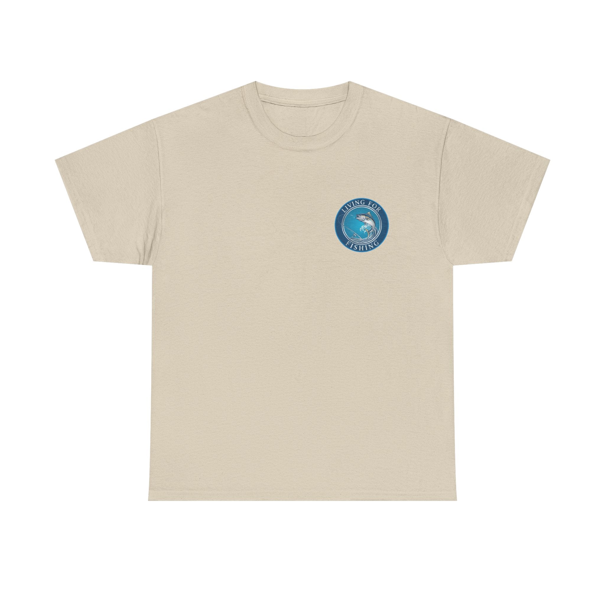 Living for Fishing T-Shirt — 'living for Fishing' Logo Tee