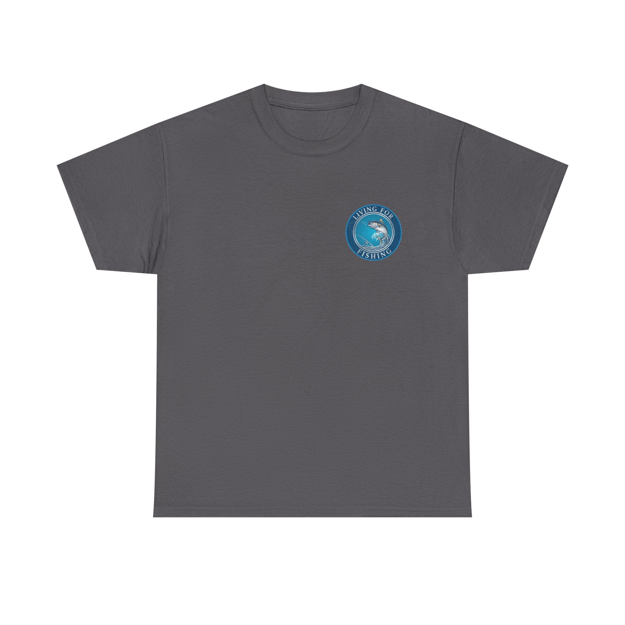 Living for Fishing T-Shirt — 'living for Fishing' Logo Tee